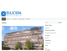 Tablet Screenshot of elucidaresearch.com